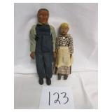 #123 Early Appalachian Folk Poppets