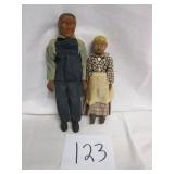 #123 Early Appalachian Folk Poppets