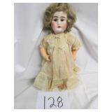 #128 16' Bisque Head Bent Limb