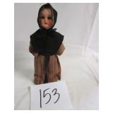 #153 11" Papier Mache Nun