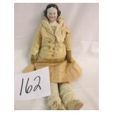 #162 18" China Head Cloth Body