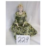#229 21' Bisque Head Cloth Body