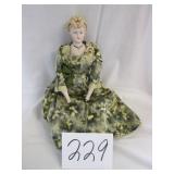 #229 21" Bisque Head Cloth Body