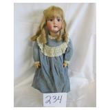 #234 24" Bisque Head Composition Body