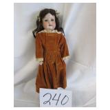 #240 15" Bisque Head Kid Body