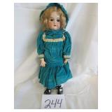 #244 18' Bisque Head Compo Body C3