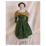 #247 18" China Head Cloth Body