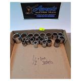 1/2" drive sockets