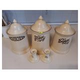 Pfaltzgraff Canisters