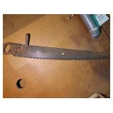 Antique Cross-Cut Saw
