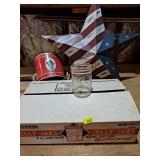 Misc. Lot (9 Jelly Jars, Star, Prince Albert)