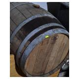 53gal Whiskey Barrel w/stand