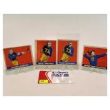 1949 Leaf Gum All-Star Football Cards