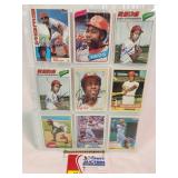 Dan Driessen Autographed Cards