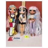 Lol Surprise Omg Dolls Lot of 3