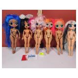 Lol Surprise Omg Dolls Lot of 6 Nude