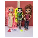 Lol Surprise Omg Dolls Lot of 3