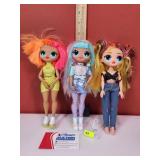 Lol Surprise Omg Dolls Lot of 3