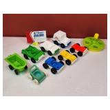 Vintage FIsher Price Mail Truck, Cars & More