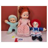 Strawberry Shortcake, Raggedy Ann & PlaySkool Baby