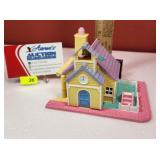 VIntage1993 Polly Pocket Schoolhouse