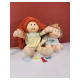 Pair Vintage Cabbage Patch Dolls