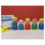 Vintage Fisher Price Little People (Wood)