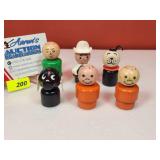 Vintage Fisher Price Little People (Wood)