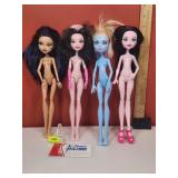 Monster High 4-Pack Nude