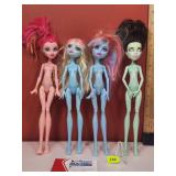 Monster High 4-Pack Nude