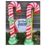 Candy Cane Blow Mold (Pair)