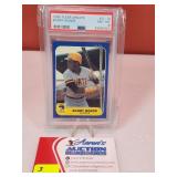 1988 Fleer Update Barry Bonds PSA 8