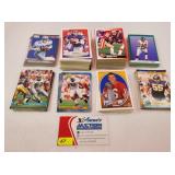 Assorted NFL Trading Cards-Topps,Score, Fleer