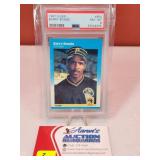 1987 Fleer Barry Bonds PSA 8