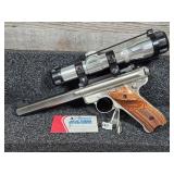 Ruger Mark II Target .22 lr w/ Tasco Pro Class Scp