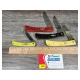 Rough RIder Assorted Sod Buster Lot (4)