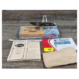 Case Sml Texas Toothpick Pocket Worn Black #03552