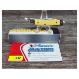 Schrade Baby Toothpick Yellow Handle