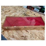 36" Oak Display Case