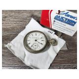 Antique Columbus Watch Co. Silver Pocketwatch