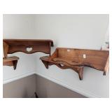 Assorted Wood Shelves