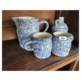 Workshop Pottery Gerald Henn Lot (4)