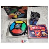 Vintage Simon, Dominos, Trumpet Game