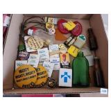 Vintage Buttons, Bottles, & More