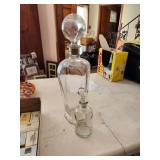 Large Decanter & Small Bottle