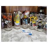 Vintage Pepsi Collector Series Glasses Assorted