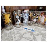 Vintage Pepsi Collector Series Glasses Assorted