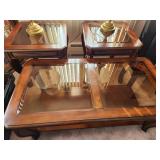 Coffee, End Tables & Lamp Set