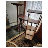 Entryway Trio (Plant Stand, Half Table, & Shelf