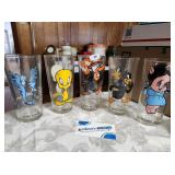 Vintage Pepsi Collector Series Glasses Assorted